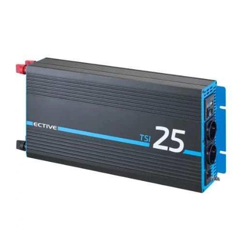 Omvormer zuivere sinus 12V/24V-230V Ective TSI - TSI 25, 12V, Caravans en Kamperen, Overige Caravans en Kamperen, Nieuw, Ophalen of Verzenden