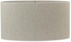 2dekans | Light & Living Lampenkap Breska - Stof - Naturel -, Huis en Inrichting, Lampen | Tafellampen, Ophalen of Verzenden, Zo goed als nieuw