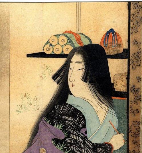 Writing a letter - Eisen Tomioka (1864-1905) - Japan - Meiji, Antiek en Kunst, Antiek | Overige Antiek