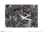 Kunstdruk Time Life Dc-4 Over Manhattan 30x40cm, Verzenden, Nieuw