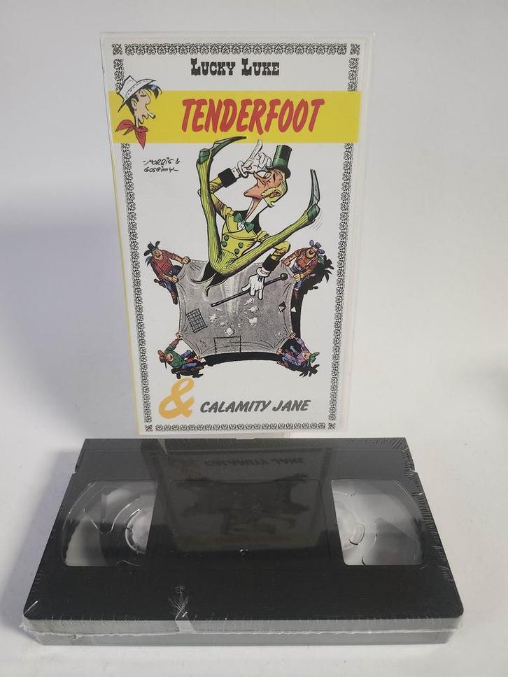 Lucky Luke: Tenderfoot & Calamity Jane geseald VHS Kids, Cd's en Dvd's, VHS | Kinderen en Jeugd, Ophalen of Verzenden