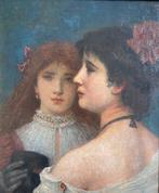 Eugene Smits (1826-1912) - Deux jeunes femmes