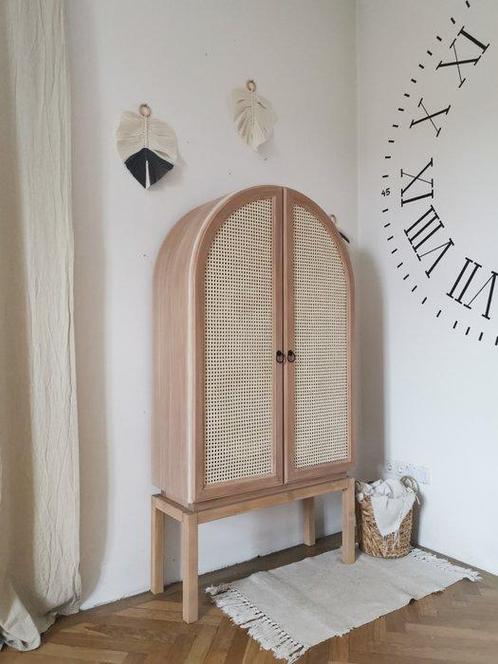 Vitrinekast - Hout, Antiek en Kunst, Kunst | Designobjecten