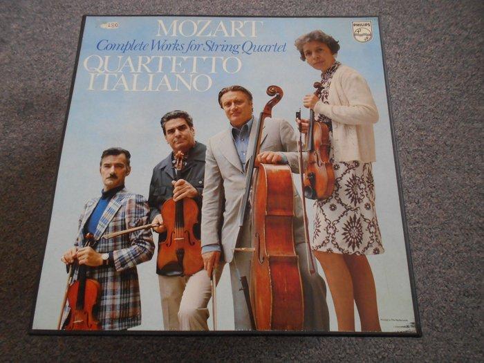 Mozart - 4 x Box sets feat. Heabler, Perahia, Q. Italiano,, Cd's en Dvd's, Vinyl Singles