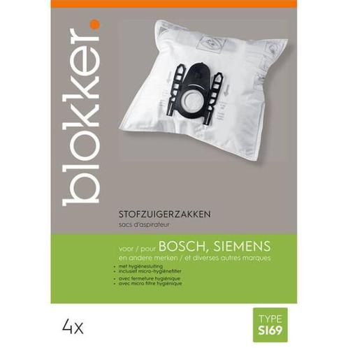Blokker stofzuigerzak Bosch, Siemens si69 - 4 stuks ( ver..., Witgoed en Apparatuur, Stofzuigers, Verzenden