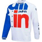 Motorcross shirt Pull-in Blauw Rood | Maat L, Motoren, Verzenden, Nieuw met kaartje, Motorcrosskleding, Pull-in