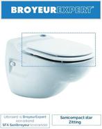 SED100101 Sanibroyeur compact star zitting, Nieuw, Toilet, Ophalen of Verzenden