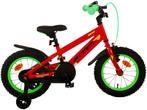 Volare Rocky Kinderfiets - Jongens - 14 inch - Rood, Fietsen en Brommers, Fietsen | Kinderfietsjes, Overige merken, Zijwieltjes