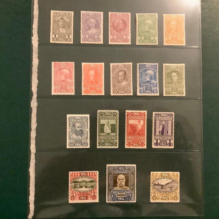 Oostenrijk 1910 - Birthday Kaiser Franz Joseph - Michel, Postzegels en Munten, Postzegels | Europa | Oostenrijk