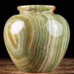 Vaas - First Choice Mexicaanse Groene Onyx - Elegante Vaas -, Verzamelen, Nieuw