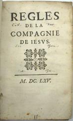 Jésuites - Règles de la Compagnie de Jésus - 1665, Antiek en Kunst