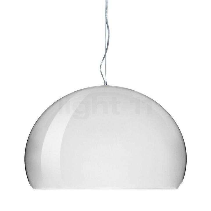 Kartell FL/Y Hanglamp, chroom (Hanglampen, Binnenlampen), Huis en Inrichting, Lampen | Hanglampen, Nieuw, Verzenden