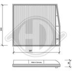 BINNENFILTER VOOR VOLVO S60 RS 2000-2004 30630754, Ophalen of Verzenden, Nieuw