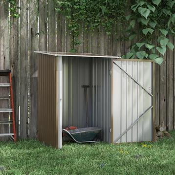 Tuinhuisje - Robuust - Puntdak - Bruin beschikbaar voor biedingen
