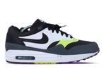 Nike Air Max 1 Black Anthracite Volt • 43, Ophalen of Verzenden, Nieuw, Nike, Sneakers of Gympen