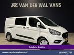 Ford Transit Custom | 2.0 TDCI 131pk L2H1 Dubbele Cabine, Gebruikt, Euro 6, Wit, Dealer onderhouden