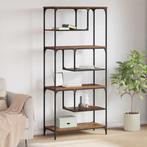 vidaXL Boekenkast Oud hout 81 x 36 x 176 cm Bewerkt hout, Huis en Inrichting, Kasten | Boekenkasten, Minder dan 50 cm, Verzenden