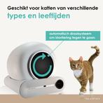Velaryon Zelfreinigende kattenbak 65L inhoud met App en Led, Ophalen of Verzenden, Gebruikt