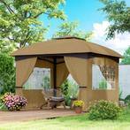 TRUUSK Paviljoen Ca. 3,4x3,4 M Waterafstotend Tuinpaviljoen, Verzenden, Nieuw