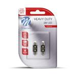 M-Tech LED C5W / C10W 24V - 41MM - Heavy Duty - 2x Led ..., Auto-onderdelen, Verlichting, Verzenden, Nieuw