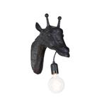 Vintage wandlamp zwart - Animal Giraf, Nieuw, Overige stijlen