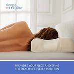 Sleep&Glow Aula Kussen – Rugslaper | Anti-Aging Slaapkussen, Ophalen of Verzenden, Nieuw