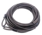 Staalkabel 20 meter met lussen extra lange kabel, Doe-het-zelf en Verbouw, IJzerwaren en Bevestigingsmiddelen, Verzenden, Nieuw