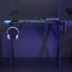 vidaXL Gamingbureau met Y-vormige poten 90x60x75 cm zwart, Verzenden, Nieuw