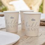 Geboorte Bekers Hello Baby (8st), Ophalen of Verzenden, Nieuw