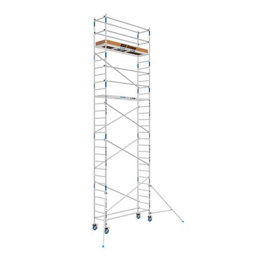 ASC Rolsteiger 75 x 9.2 mtr werkhoogte, Doe-het-zelf en Verbouw, Steigers, Rolsteiger of Kamersteiger, Nieuw, 5 meter of hoger