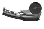 Cup spoilerlip met ABE voor Dacia Spring Electric CSL843-S, Auto-onderdelen, Verzenden, Nieuw
