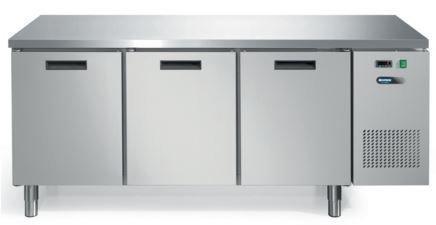 Koelwerkbank met Werkblad RVS  3 Deuren | 193 x 70 x 85 cm, Zakelijke goederen, Horeca | Keukenapparatuur, Verzenden