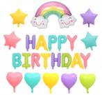 Capibara slinger en folie ballonnen set 7-delig, Verzenden, Nieuw, Versiering, Verjaardag