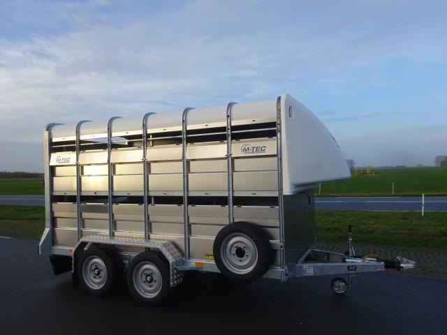 M-Tec LV 12x62 afm. 361x185x189cm 3500kg DIRECT LEVERBAAR, Dieren en Toebehoren, Paarden en Pony's | Trailers en Aanhangwagens