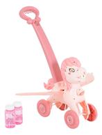 Moni Toys Electric Pony Wings Pink Bellenblaas Duwwagen, Nieuw, Verzenden