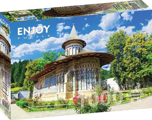 Voronet Monastery, Suceava Puzzel (1000 stukjes) | Enjoy, Hobby en Vrije tijd, Denksport en Puzzels, Nieuw, Verzenden