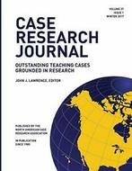 Case Research Journal, 37(1) : Outstanding Teac, Lawrence,, Verzenden, Zo goed als nieuw, Lawrence, John J