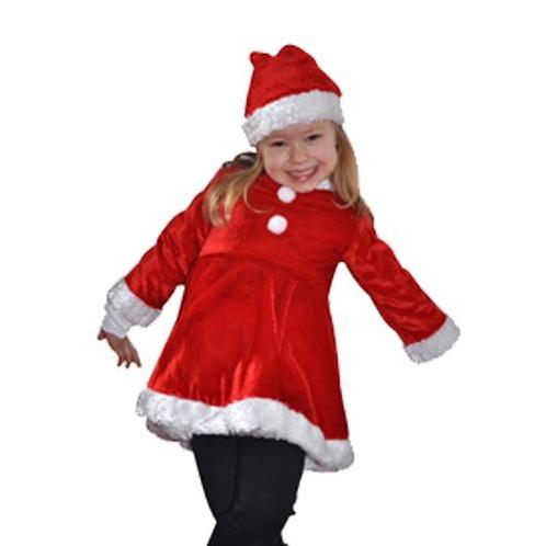 Fluwelen kinder kerstjurkje meisjes van ongeveer 5 jaar - .., Kleding | Dames, Carnavalskleding en Feestkleding, Ophalen of Verzenden