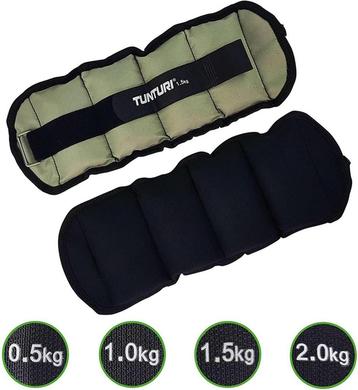 Tunturi Enkelgewichten en Polsgewichten - Gewichten - 2 x beschikbaar voor biedingen