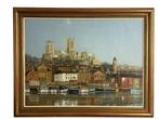 Terence Storey (1923-2108) - Lincoln Cathedral from the