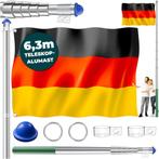 KESSER® Telescopische vlaggenmast - Verstelbaar - 6,30m - Zi, Verzenden, Nieuw