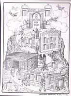 zwart wit JANUARY RUSLAND RWARY YEARS ON TOP GET HIGHER, Verzamelen, Posters, Verzenden, Nieuw, Overige onderwerpen, Met lijst