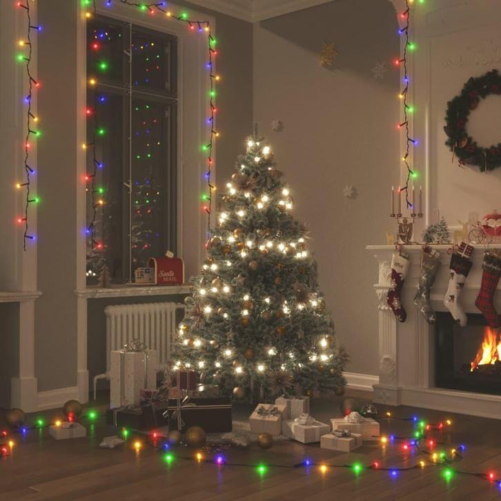 vidaXL Lichtsnoer met 400 LEDs en 8 effecten 40 m, Diversen, Kerst, Nieuw, Verzenden