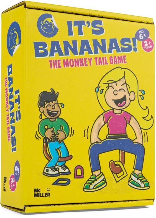 Its Bananas! The Monkey Tail Game | McMiller -, Hobby en Vrije tijd, Gezelschapsspellen | Bordspellen, Nieuw, Verzenden