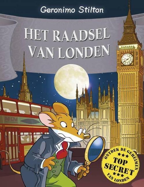 Boek Geronimo Stilton - Het raadsel van Londen 9789085924272, Boeken, Overige Boeken, Zo goed als nieuw, Verzenden
