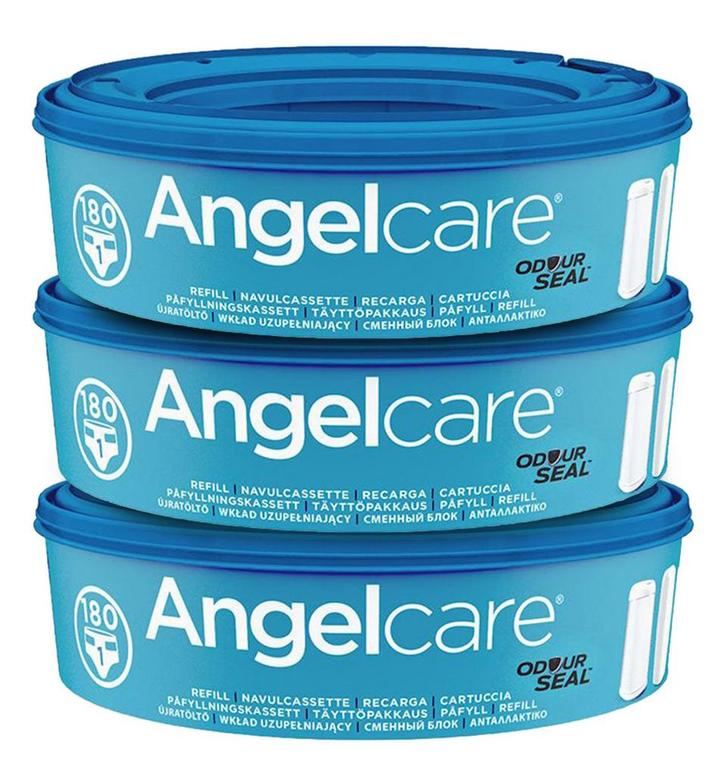 Angelcare Round Navulcasette 3-pack AC-ROUNDREFILL_1_AR9003, Kinderen en Baby's, Badjes en Verzorging, Nieuw, Verzenden