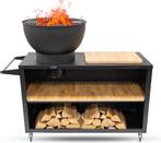 HEAT Mobiele BBQ & Plancha, Tuin en Terras, Houtskoolbarbecues, Ophalen of Verzenden, Nieuw