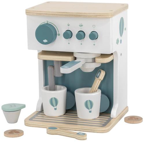 Label Label Groen Houten Espresso Machine LLWT-24869, Kinderen en Baby's, Speelgoed | Houten speelgoed, Nieuw, Verzenden