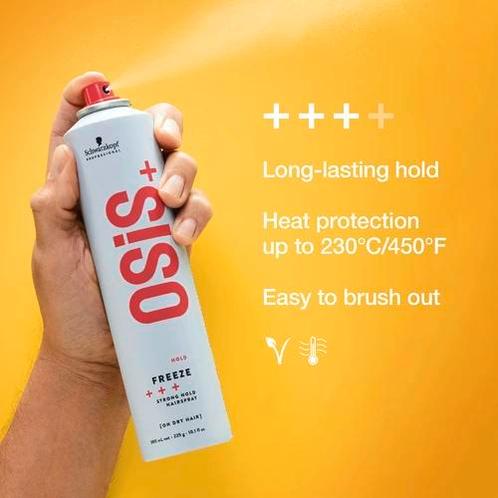 Schwarzkopf Professional OSiS+ Freeze (Finishing Spray), Sieraden, Tassen en Uiterlijk, Uiterlijk | Haarverzorging, Nieuw, Verzenden