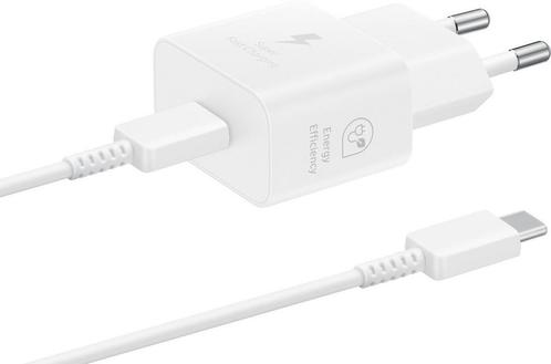 Samsung - 25W USB-C Snellader met USB-C Kabel - EP-T2510X..., Telecommunicatie, Mobiele telefoons | Telefoon-opladers, Nieuw, Verzenden
